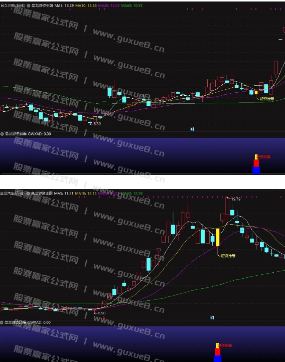 图片[6]阿尔法指标网-提供金钻指标以及精品亲测实战指标公式，汇集各大股市名师高手教程、股市战法交流等.....【枭龙游资起爆】游资抢筹潜伏主升 强化版 主图副图选股指标 无未来函数手机电脑通用