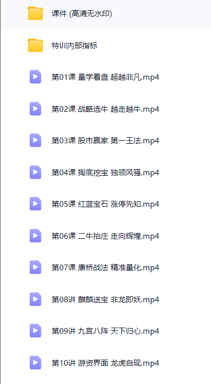 图片[3]阿尔法指标网-提供金钻指标以及精品亲测实战指标公式，汇集各大股市名师高手教程、股市战法交流等.....【黑马王子】 北大量学涨停特训班 2024年12月 PDF课件+合成视频+特训班全套指标【北大量学特训】阿尔法指标网-提供金钻指标以及精品亲测实战指标公式，汇集各大股市名师高手教程、股市战法交流等.....阿尔法指标网