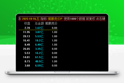 【鲲鹏擒龙术】重磅发布！通达信竞价排序选股公式 融合了六大核心策略 专为集合竞价阶段快速识别具有上涨潜力的强势股阿尔法指标网-提供金钻指标以及精品亲测实战指标公式，汇集各大股市名师高手教程、股市战法交流等.....阿尔法指标网