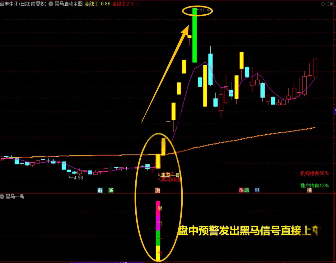 图片[6]阿尔法指标网-提供金钻指标以及精品亲测实战指标公式，汇集各大股市名师高手教程、股市战法交流等.....【金指标专属】【黑马涨停王】抓板神器 黑马启动 盘中决策  多头趋势启动连续上涨  手机电脑通用无未来【金指标系列】阿尔法指标网-提供金钻指标以及精品亲测实战指标公式，汇集各大股市名师高手教程、股市战法交流等.....阿尔法指标网