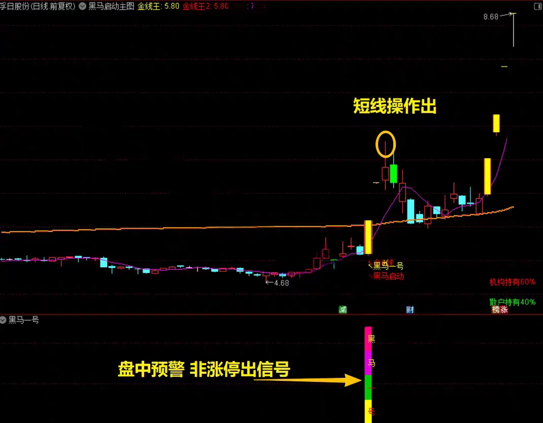 图片[7]阿尔法指标网-提供金钻指标以及精品亲测实战指标公式，汇集各大股市名师高手教程、股市战法交流等.....【金指标专属】【黑马涨停王】抓板神器 黑马启动 盘中决策  多头趋势启动连续上涨  手机电脑通用无未来【金指标系列】阿尔法指标网-提供金钻指标以及精品亲测实战指标公式，汇集各大股市名师高手教程、股市战法交流等.....阿尔法指标网
