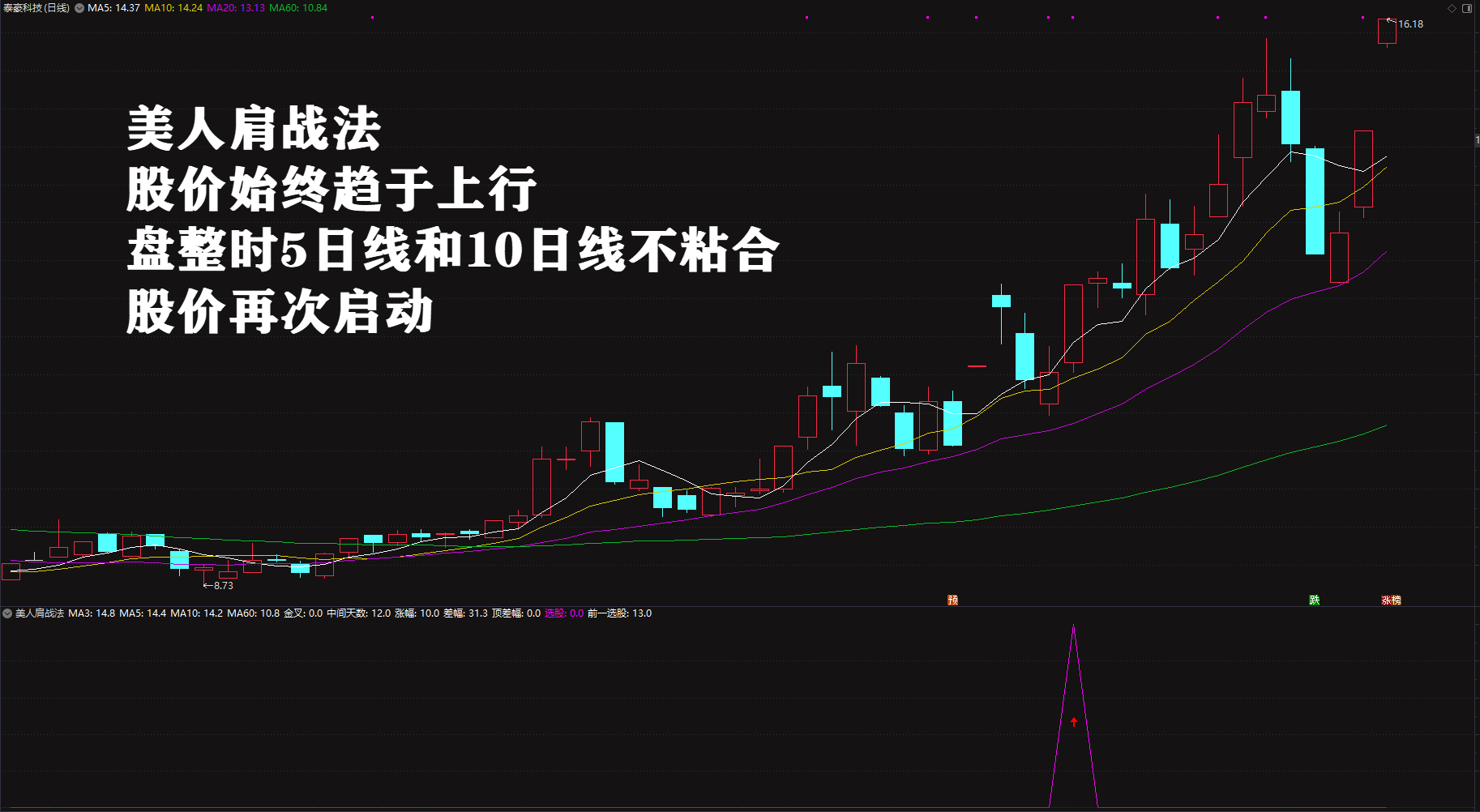 图片[5]阿尔法指标网-提供金钻指标以及精品亲测实战指标公式，汇集各大股市名师高手教程、股市战法交流等.....【美人肩战法】2026绝品指标二次起涨 主力吸筹洗盘拉升趋势选股无未来电脑手机均可使用【众筹指标系列】阿尔法指标网-提供金钻指标以及精品亲测实战指标公式，汇集各大股市名师高手教程、股市战法交流等.....阿尔法指标网