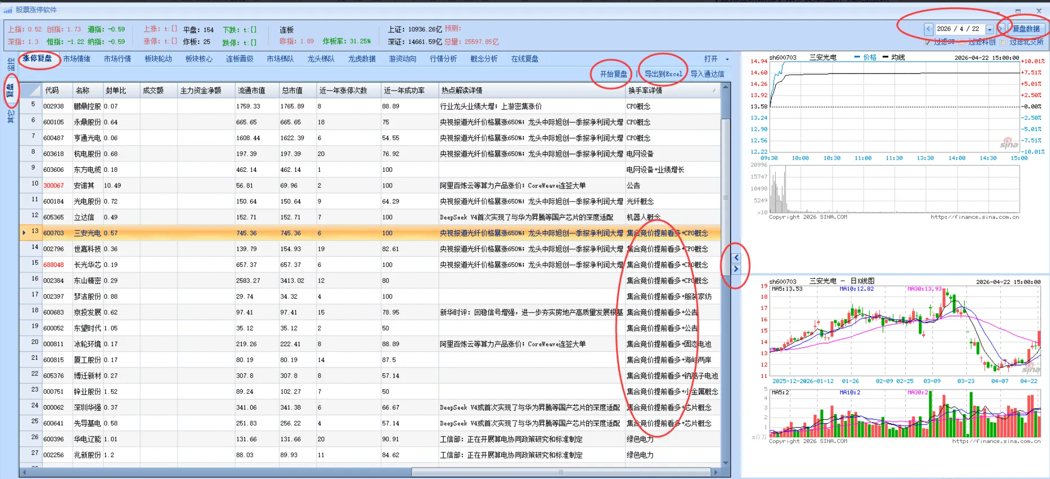 图片[5]阿尔法指标网-提供金钻指标以及精品亲测实战指标公式，汇集各大股市名师高手教程、股市战法交流等.....【股票涨停复盘工具】股票涨停软件行情分析复盘工具 兼具监控和复盘两大功能【一键导出excel】阿尔法指标网-提供金钻指标以及精品亲测实战指标公式，汇集各大股市名师高手教程、股市战法交流等.....阿尔法指标网